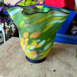 Glass vase